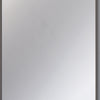 Deante SILIA Badspiegel Wandspiegel mit Rahmen 50 x 100 cm Titanium
