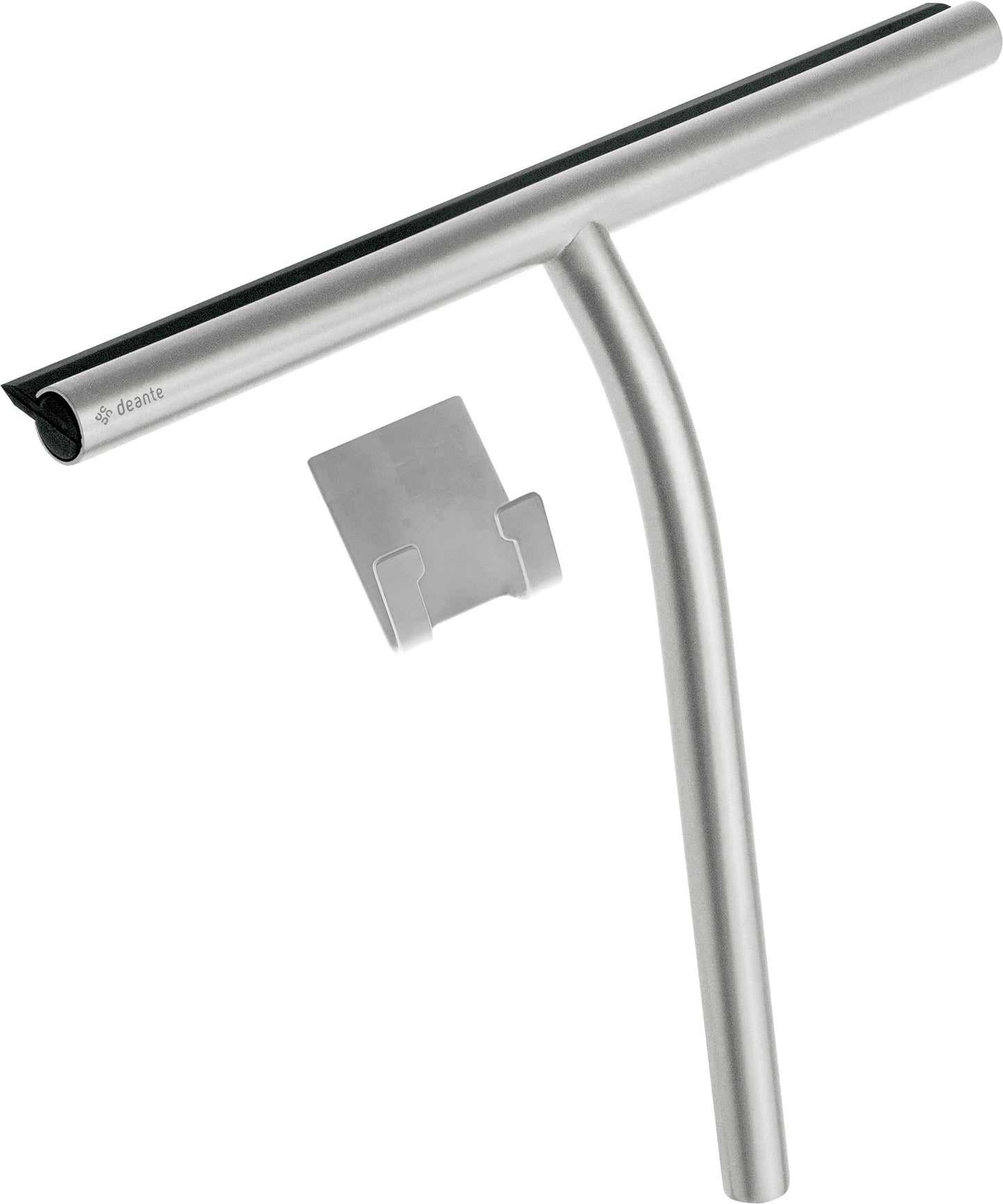 Deante SILIA Design-Duschabzieher mit Halter Stahl gebürstet