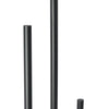 Deante SILIA WC-Bürstengarnitur mit Papierhalter (3-in-1) Schwarz