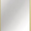Deante SILIA Badspiegel Wandspiegel mit Rahmen 50 x 100 cm Gold gebürstet