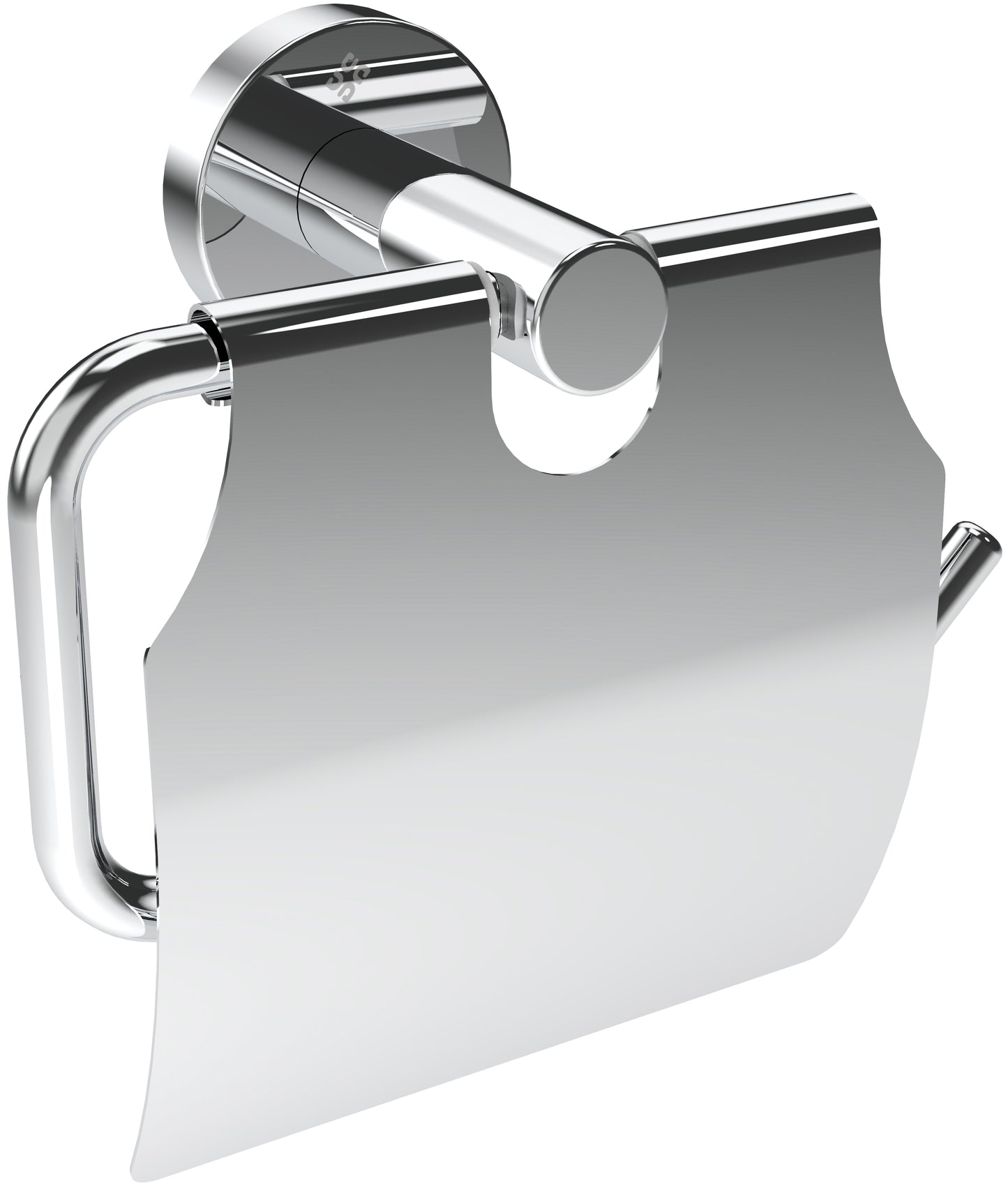 Deante JASMIN Toilettenpapierhalter mit Deckel zur Wandmontage Chrom
