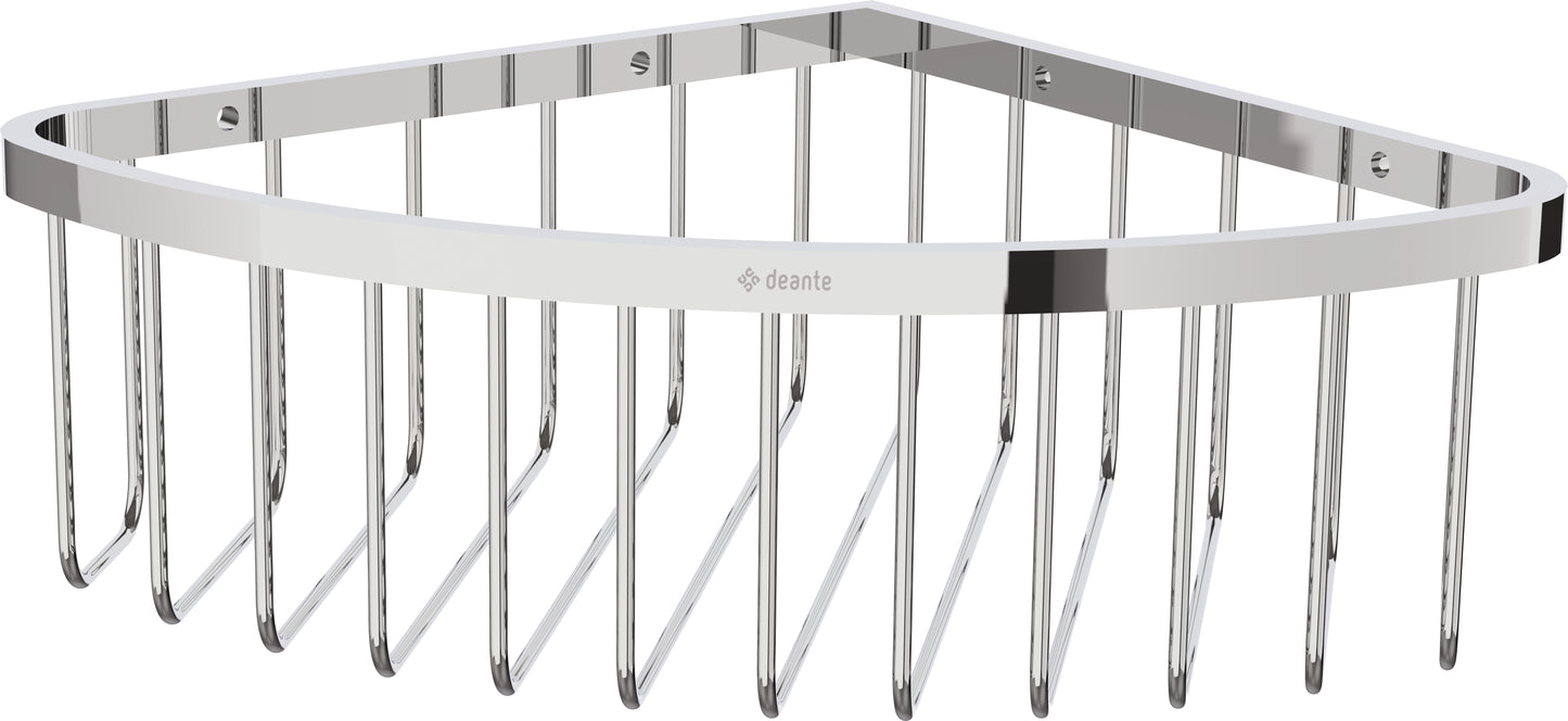 Deante JASMIN Duschablage Ecke Duschkorb Edelstahl Chrom