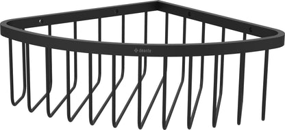 Deante JASMIN Duschablage Ecke Duschkorb Edelstahl Schwarz