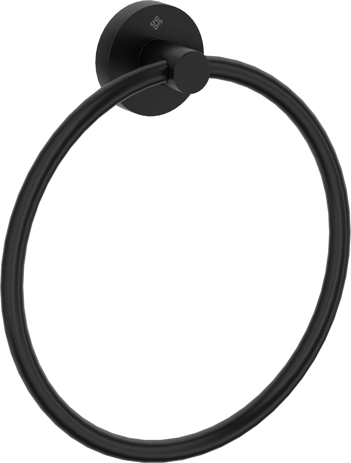 Deante JASMIN Handtuchring Handtuchhalter rund Schwarz