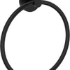 Deante JASMIN Handtuchring Handtuchhalter rund Schwarz