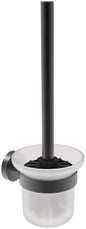 Deante SILIA WC-Garnitur mit Toilettenbürste Wandmontage Schwarz