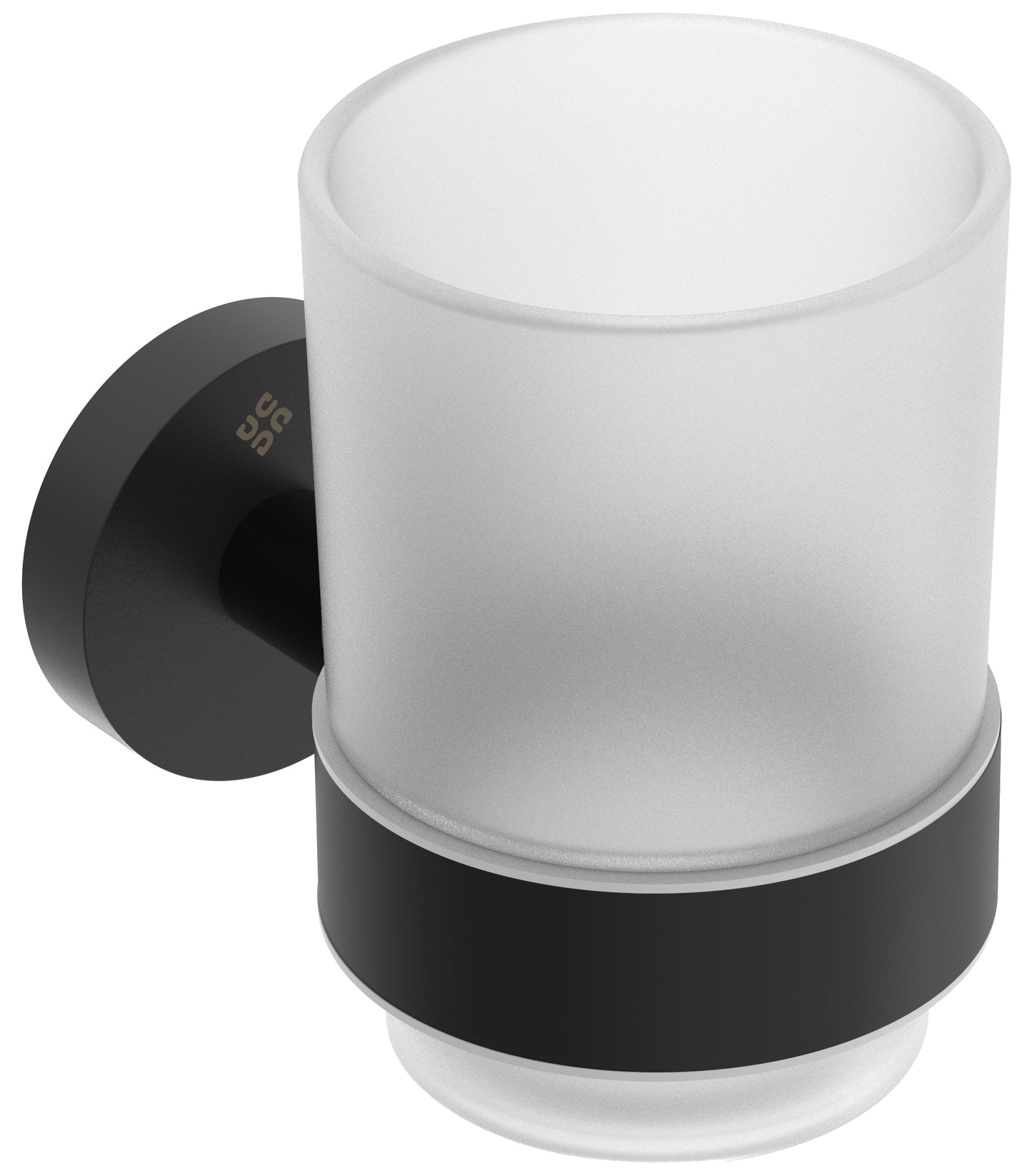 Deante JASMIN Zahnputzbecher Wandmontage Schwarz