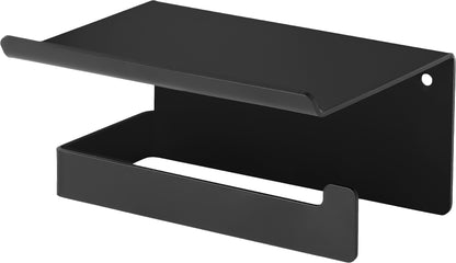 Deante MOKKO Toilettenpapierhalter mit Ablage Schwarz
