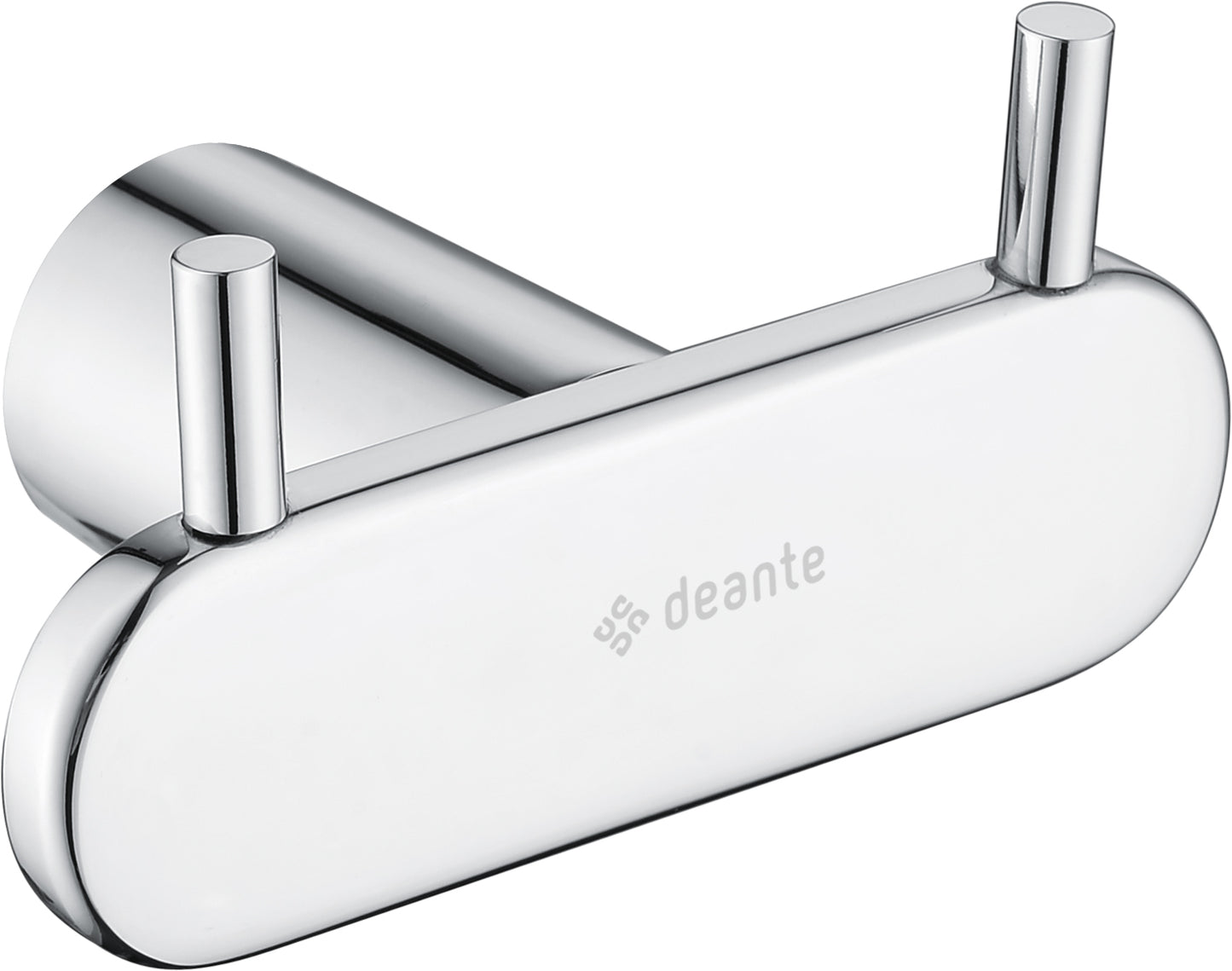 Deante ROUND Handtuchhaken Bademantelhaken doppelt Chrom