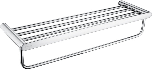 Deante ROUND Badablage mit Handtuchstange Chrom