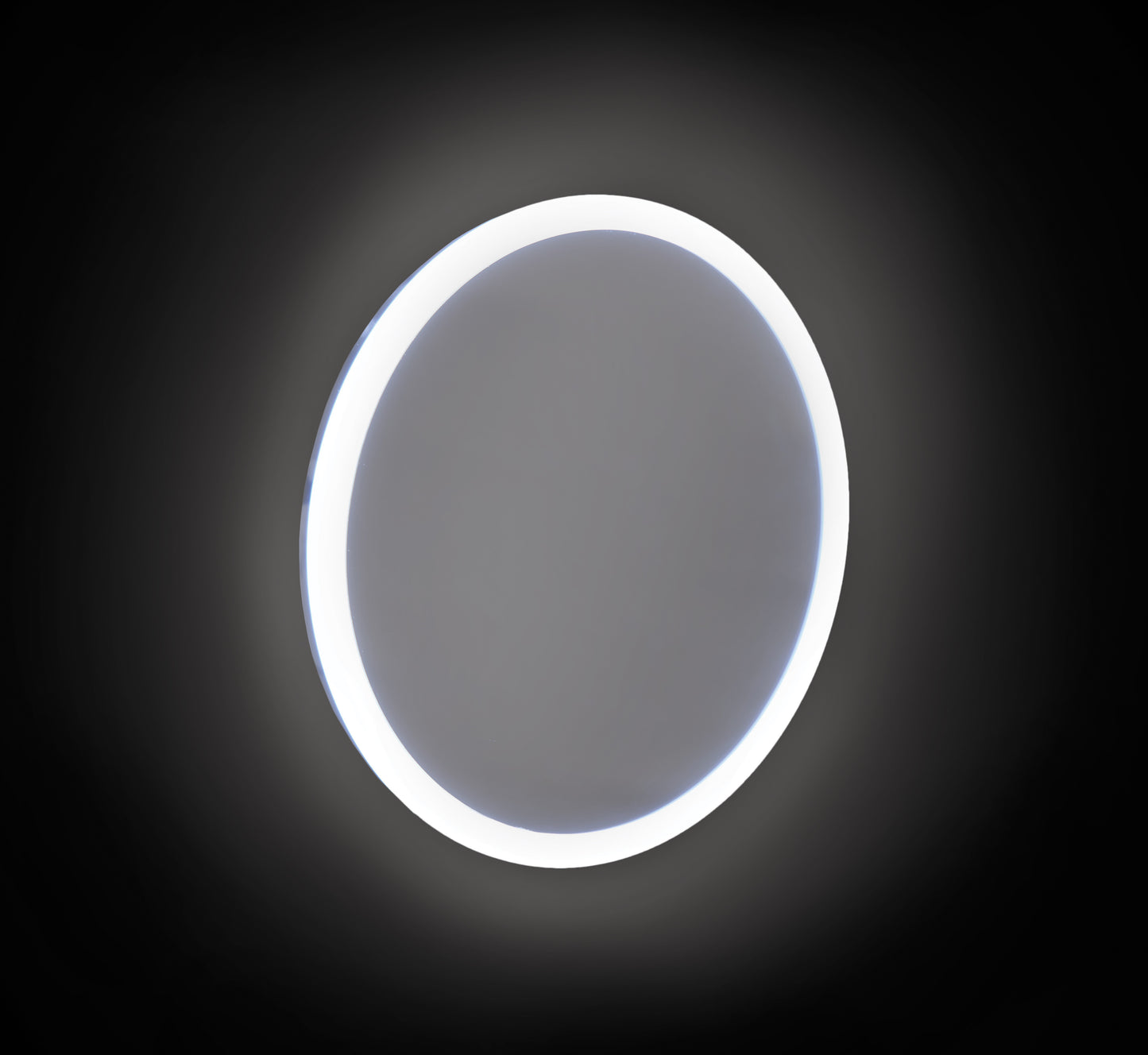 Deante ROUND Magnet-Kosmetikspiegel mit LED-Beleuchtung Ø 22 cm Chrom
