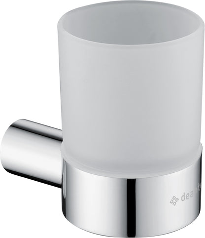 Deante ROUND Zahnputzbecher Wandmontage Chrom