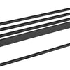 Deante ROUND Badablage mit Handtuchstange Schwarz