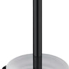 Deante ROUND Design-WC-Bürstengarnitur offen zur Wandmontage Schwarz