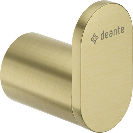 Deante ROUND Design-Wandhaken Handtuchhaken einzeln Gold gebürstet