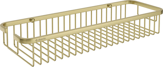 Deante ROUND Duschkabinenkorb Duschablage Gold gebürstet