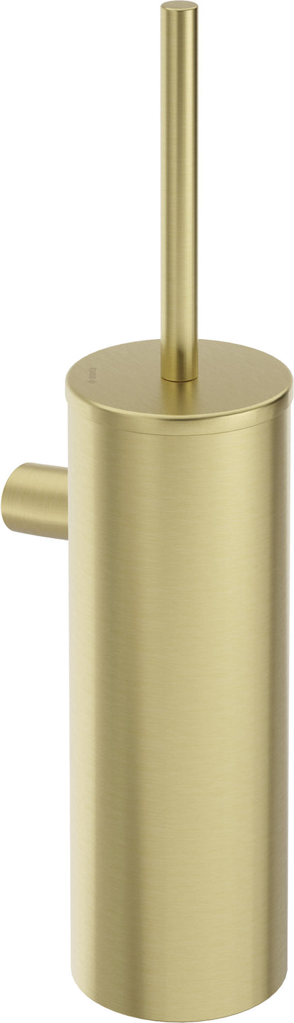 Deante ROUND Design-WC-Bürstengarnitur verdeckt zur Wandmontage Gold gebürstet