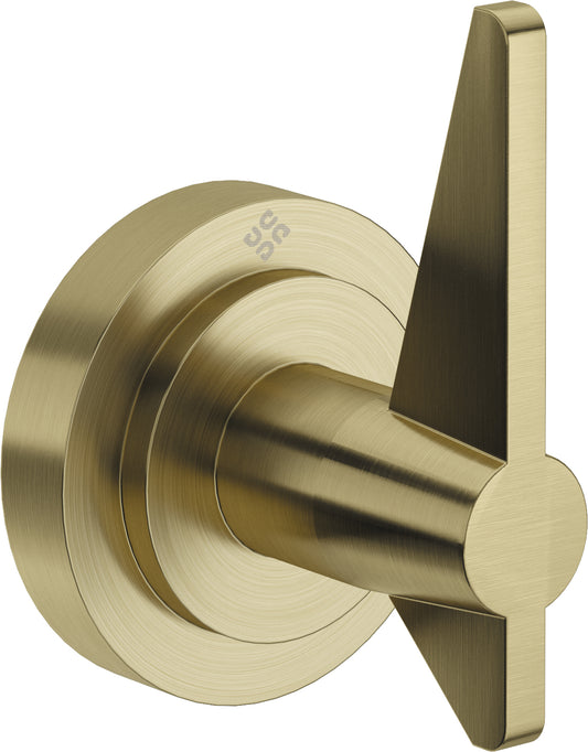 Deante TEMISTO Handtuchhaken Wandhaken im Retro-Design Messing