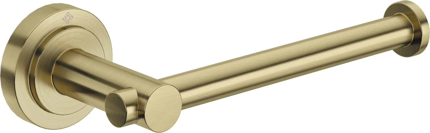 Deante TEMISTO Toilettenpapierhalter im Retro-Stil zur Wandmontage Messing