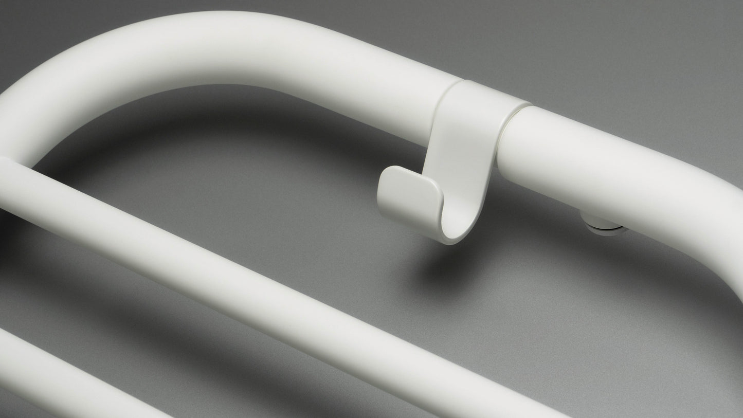 Deante SILIA Badheizkörper Handtuchwärmer Höhe 85 cm Weiß