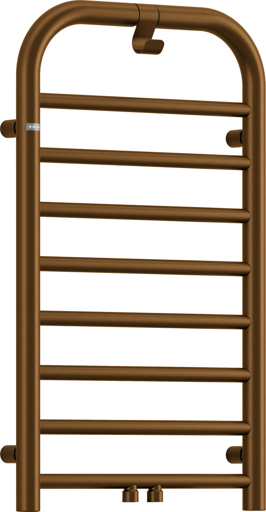 Deante SILIA Badheizkörper Handtuchwärmer Höhe 85 cm Braun matt