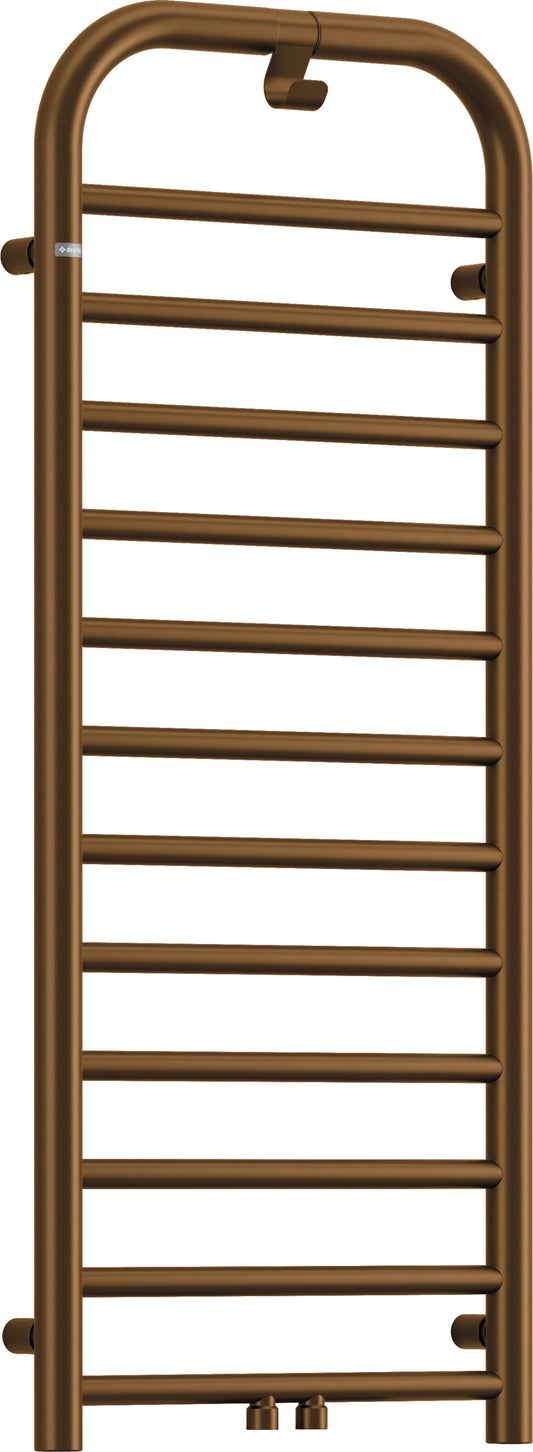 Deante SILIA Badheizkörper Handtuchwärmer Höhe 121 cm Braun matt