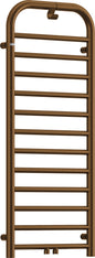 Deante SILIA Badheizkörper Handtuchwärmer Höhe 121 cm Braun matt