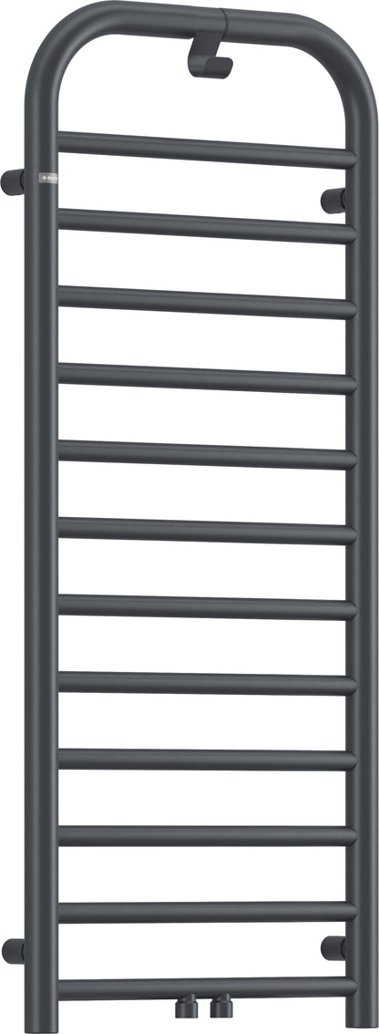 Deante SILIA Badheizkörper Handtuchwärmer Höhe 121 cm Titanium matt
