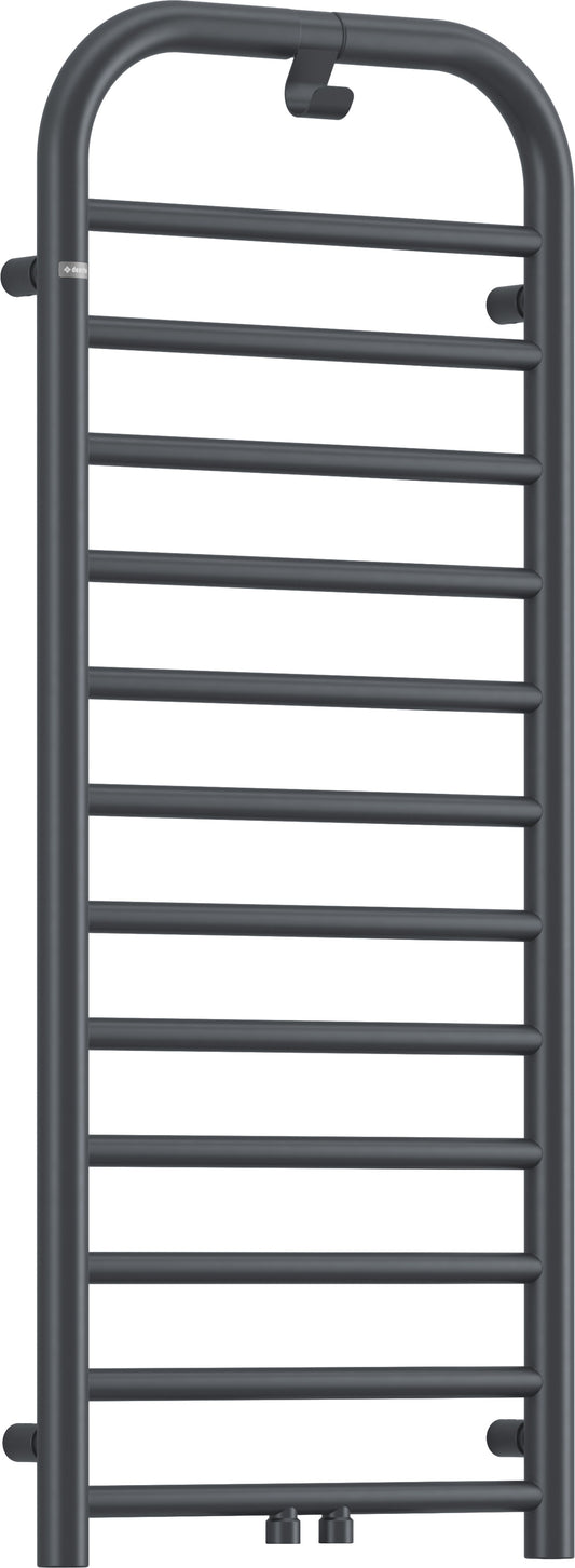 Deante SILIA Badheizkörper Handtuchwärmer Höhe 121 cm Titanium matt
