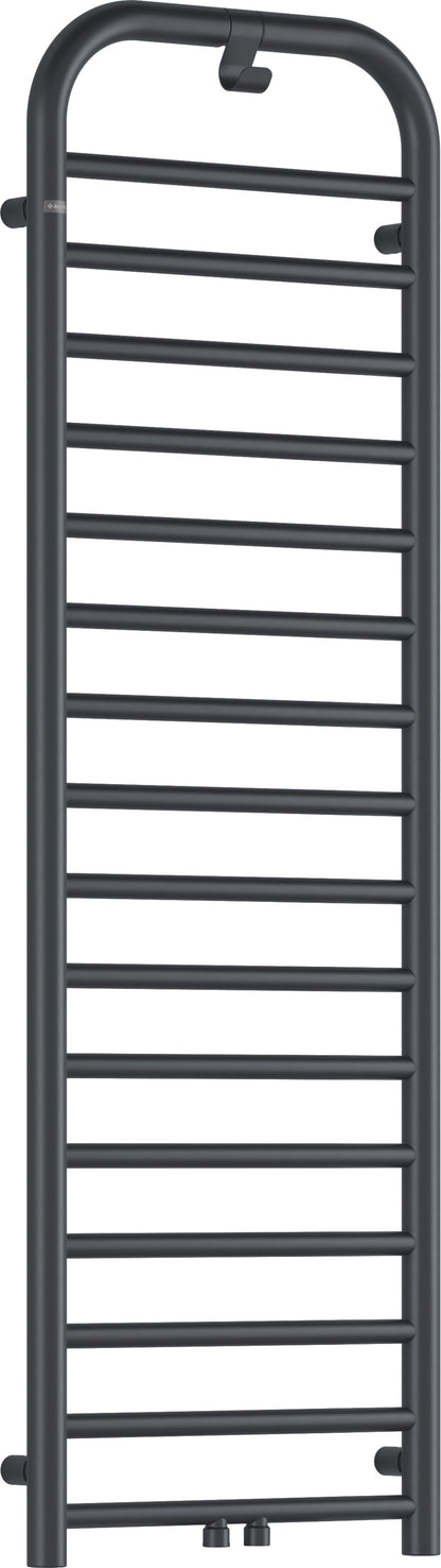 Deante SILIA Badheizkörper Handtuchwärmer Höhe 157 cm Titanium matt