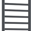 Deante SILIA Badheizkörper Handtuchwärmer Höhe 157 cm Titanium matt