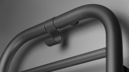 Deante SILIA Badheizkörper Handtuchwärmer Höhe 85 cm Titanium matt