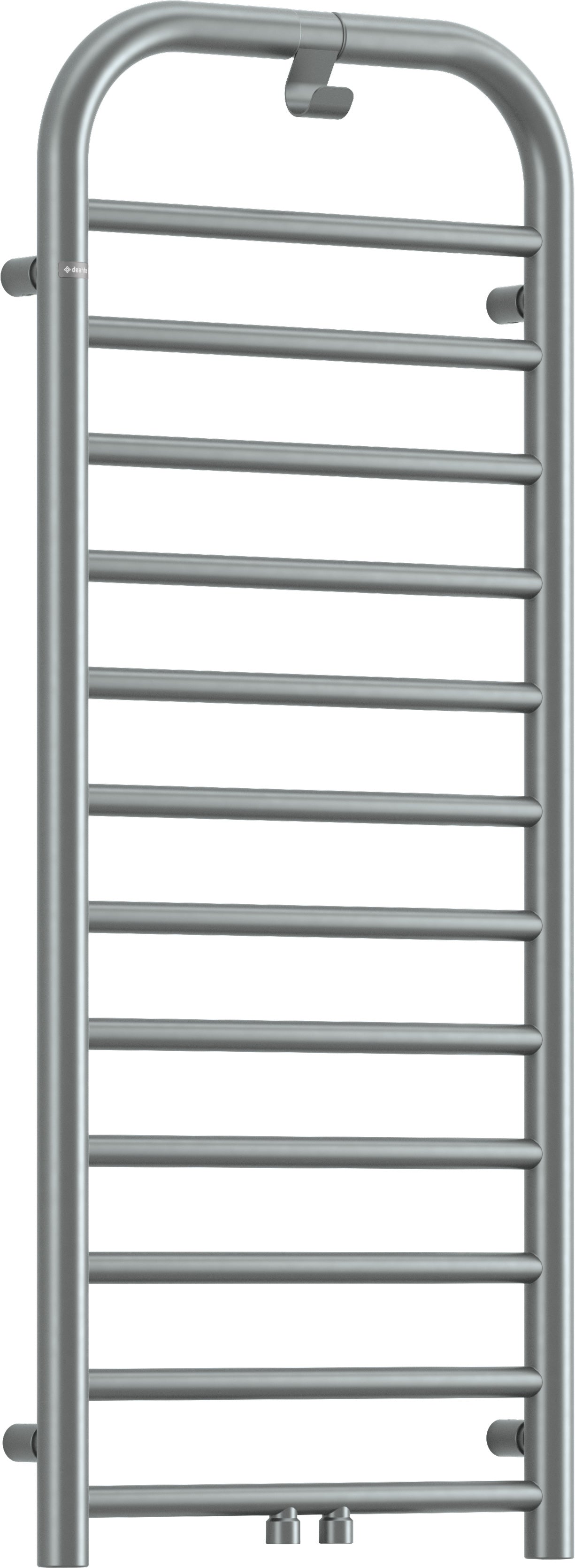 Deante SILIA Badheizkörper Handtuchwärmer Höhe 121 cm Stahl matt