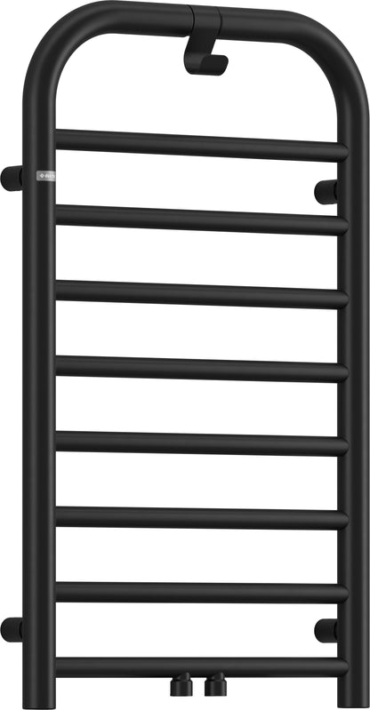 Deante SILIA Badheizkörper Handtuchwärmer Höhe 85 cm Schwarz