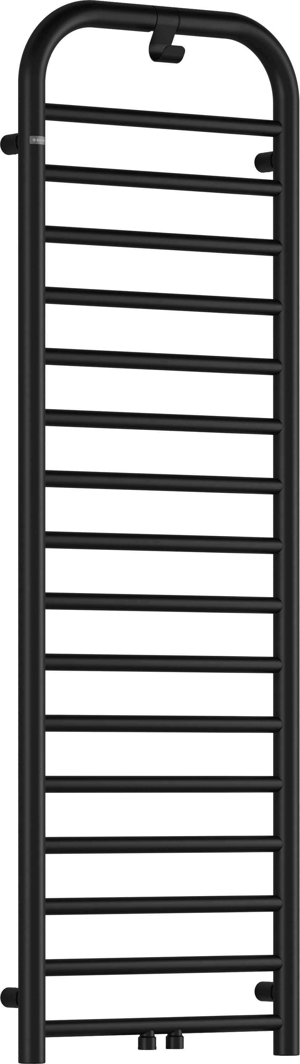 Deante SILIA Badheizkörper Handtuchwärmer Höhe 157 cm Schwarz