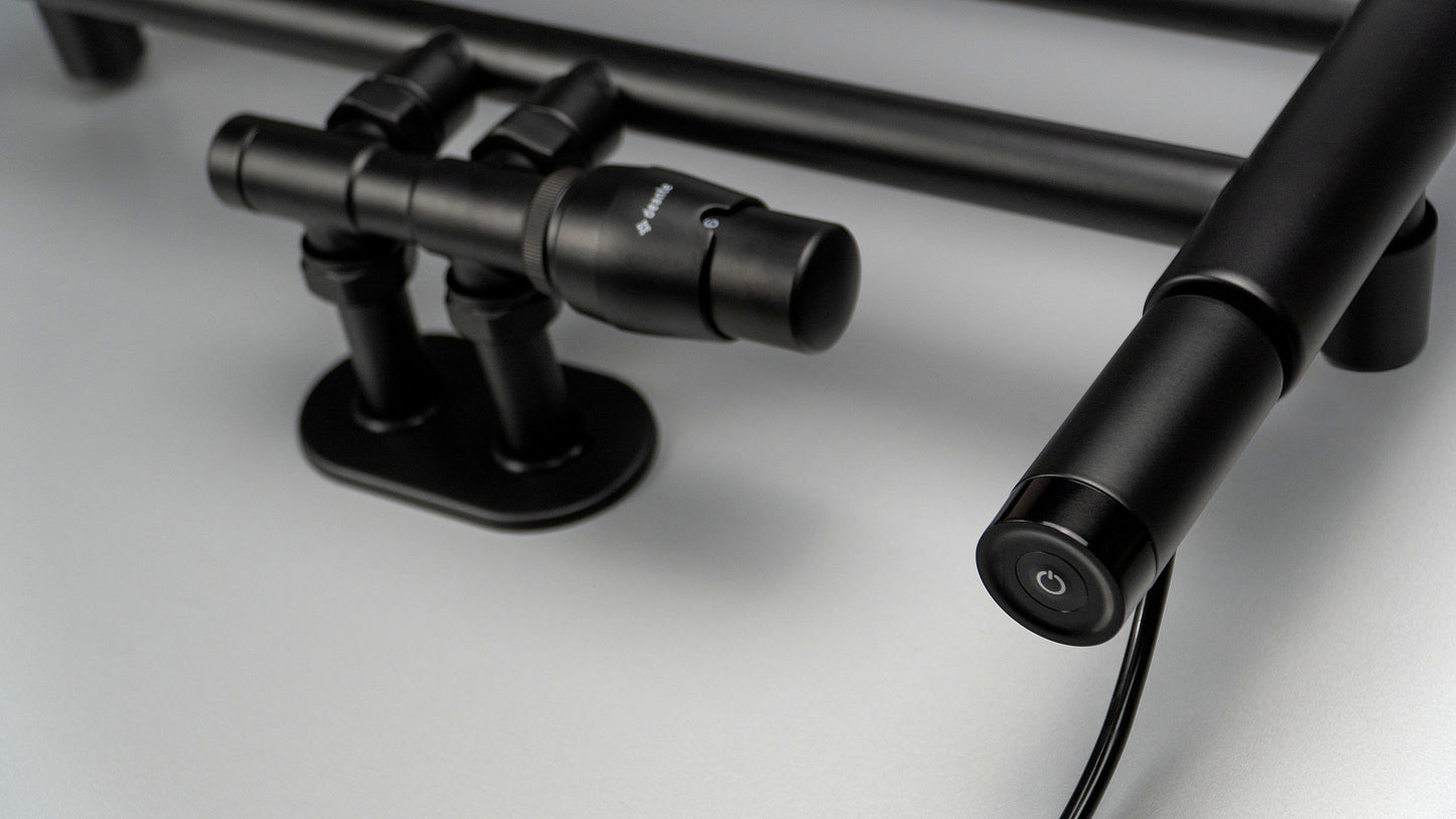 Deante SILIA Heizstab für Badheizkörper Heizpatrone 400W Schwarz