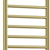 Deante SILIA Badheizkörper Handtuchwärmer Höhe 121 cm Gold matt