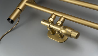 Deante SILIA Heizstab für Badheizkörper Heizpatrone 600W Gold matt