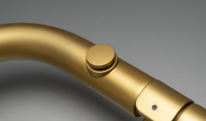 Deante SILIA Badheizkörper Handtuchwärmer Höhe 85 cm Gold matt