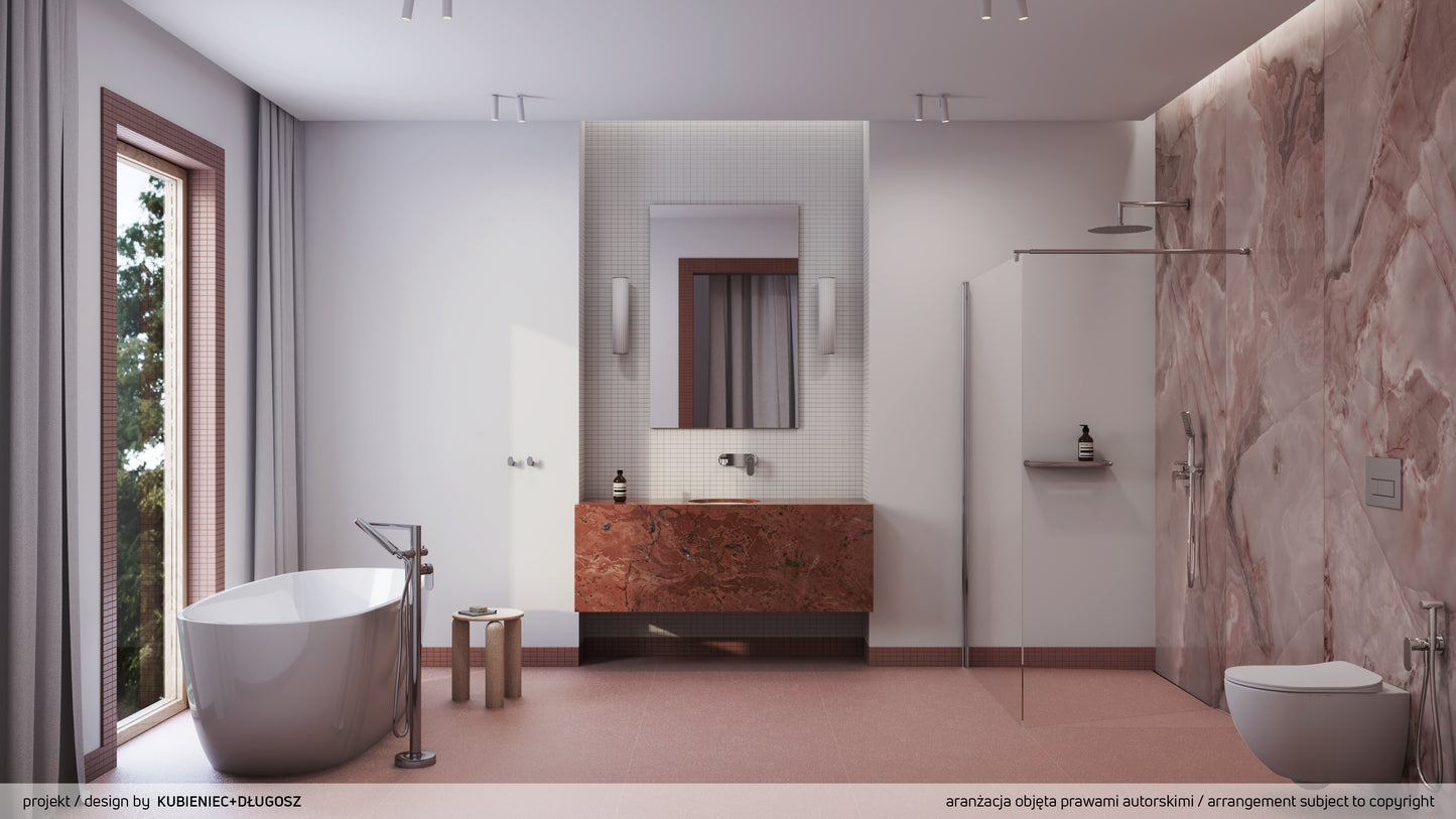 Deante ALPINIA Unterputz-Duschsystem Komplettset quadratisch Chrom