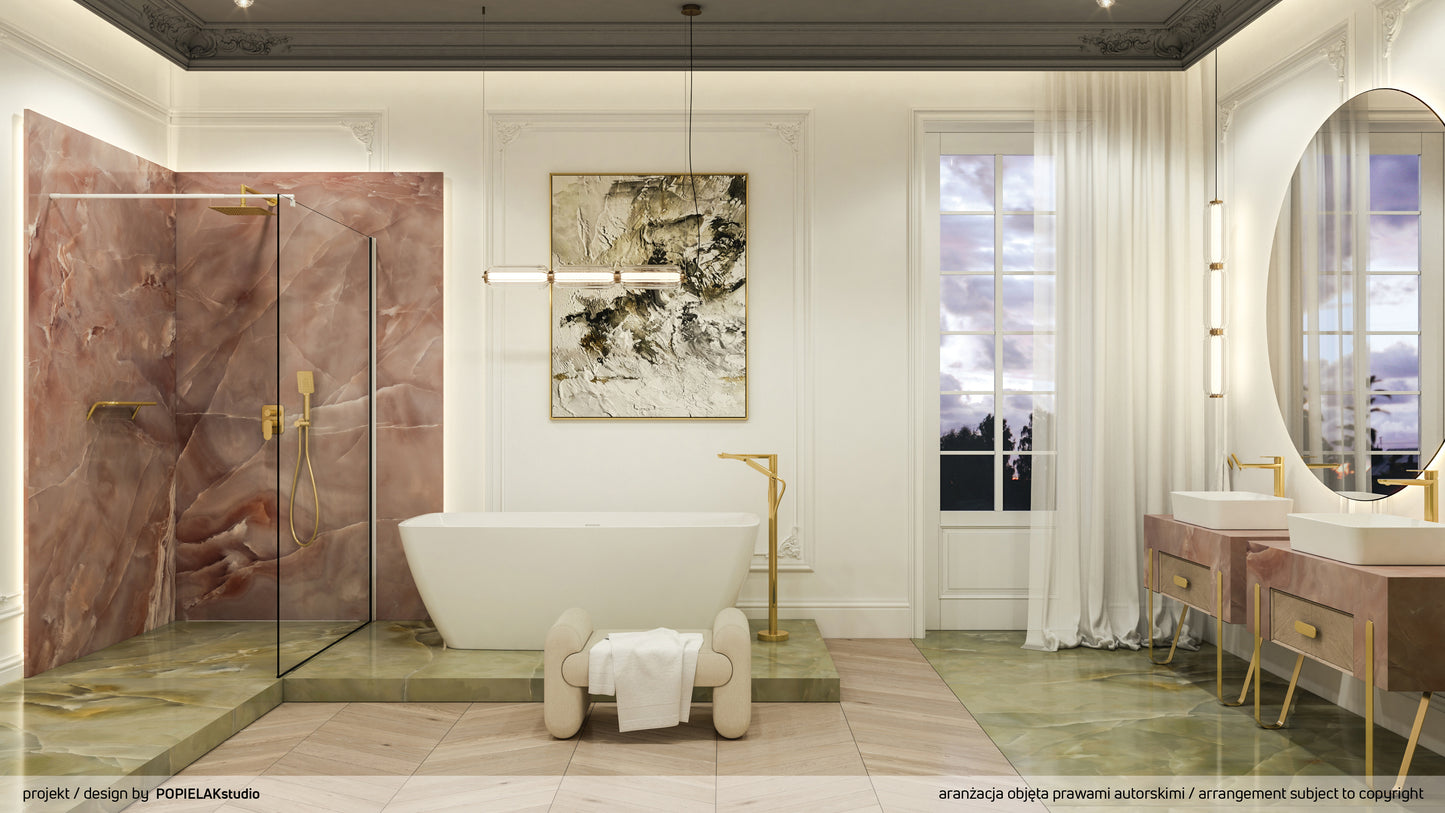 Deante SILIA Wandhaken Handtuchhaken einzeln Gold