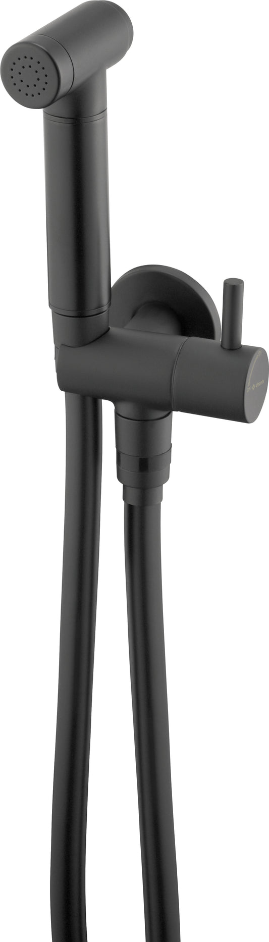 Deante BIDETTA Bidet-Handbrause-Set mit Winkelanschluss Schwarz