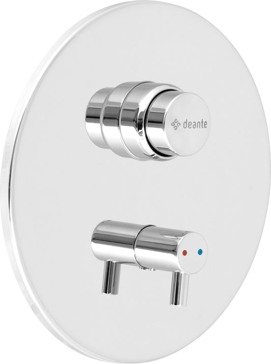 Deante PRESS Thermostat-Duscharmatur selbstschließend zeitgesteuert Chrom