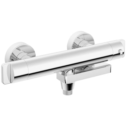 Deante THERM Badewannenarmatur mit Thermostat klappbar Chrom