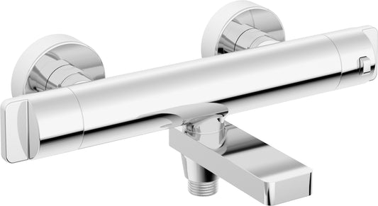 Deante THERM Badewannenarmatur mit Thermostat klappbar Chrom