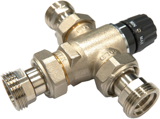 Deante PRESS Thermostatischer Zentralmischer für Duscharmaturen und Waschtischarmaturen