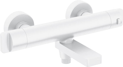 Deante THERM Badewannenarmatur mit Thermostat klappbar Weiß