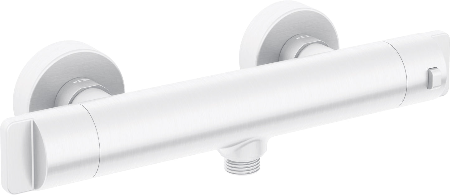 Deante THERM Duscharmatur mit Thermostat 38 °C Sperre Weiß