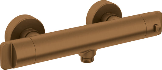 Deante THERM Duscharmatur mit Thermostat 38 °C Sperre Bronze gebürstet