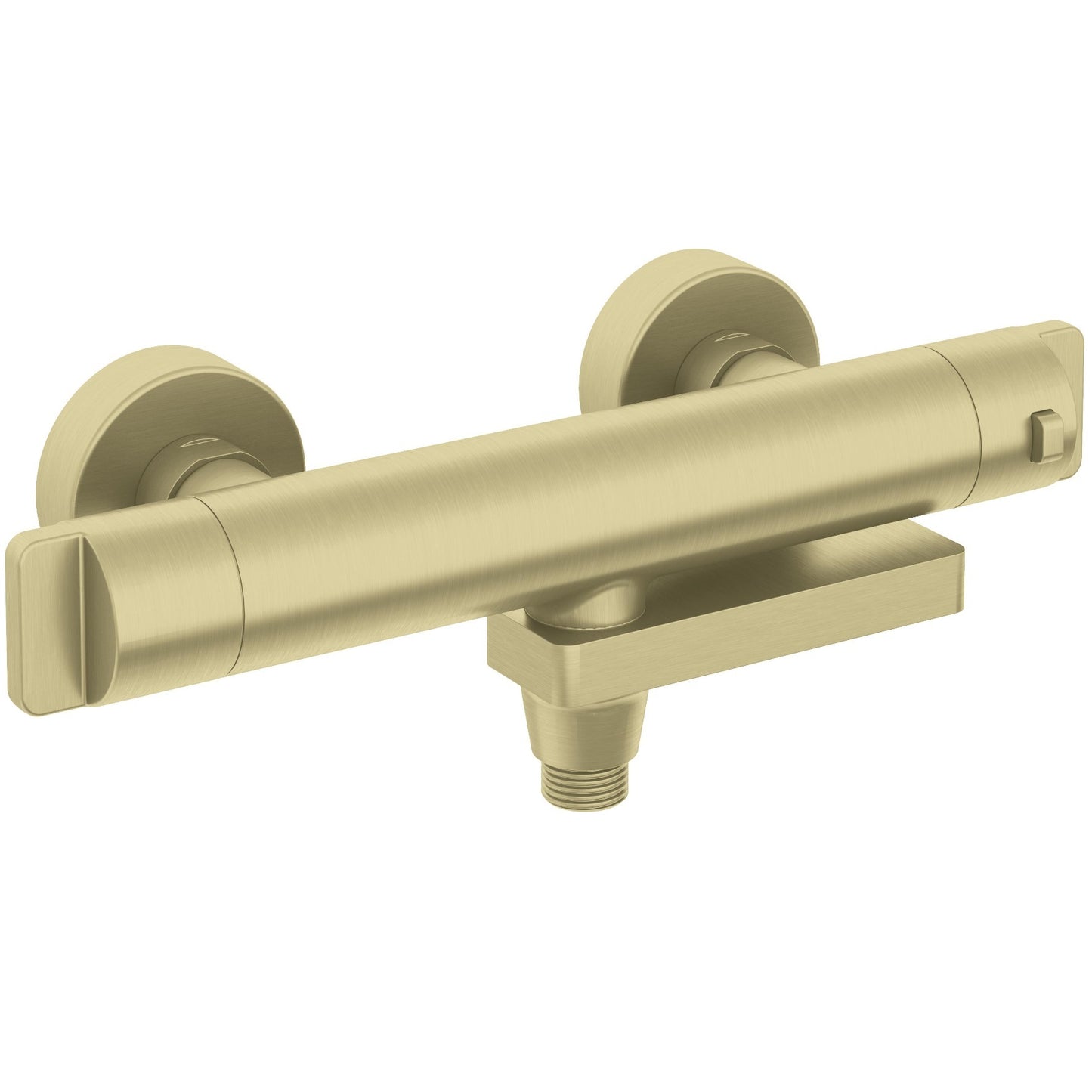 Deante THERM Badewannenarmatur mit Thermostat klappbar Gold gebürstet